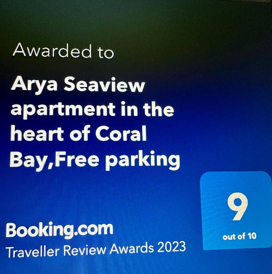 Arya Seaview Apartment In The Heart Of Coral Bay (Adults Only) Exteriér fotografie